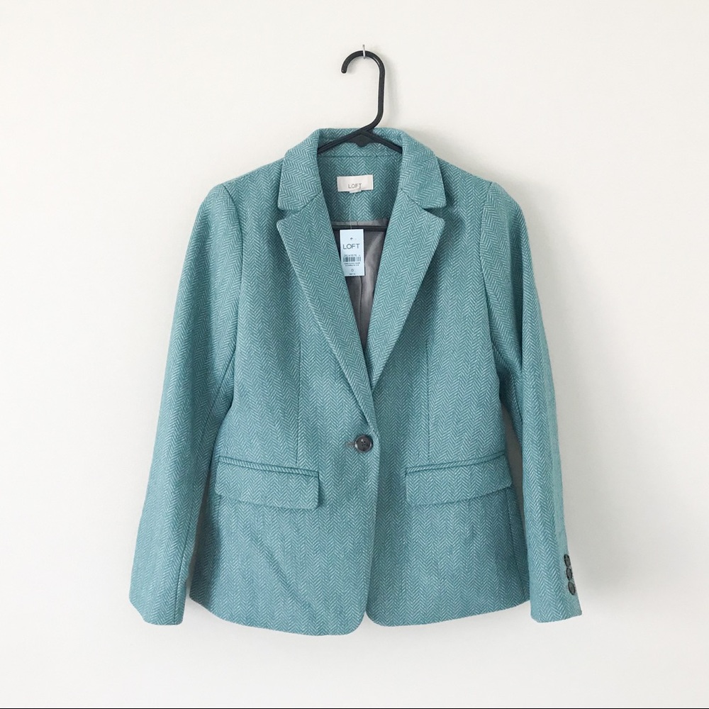 Loft Chevron Blazer